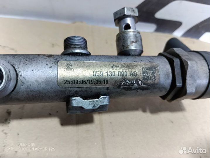 Топливная рампа Audi Q7 4L 3.0 BUG 2007