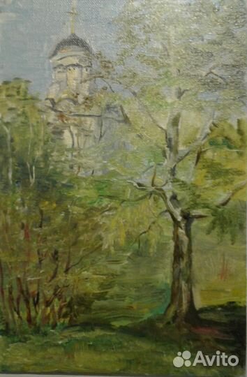 Летние пейзажи. Холст на картоне, масло