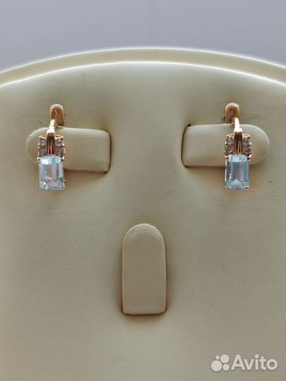 Золотые серьги 585 проба