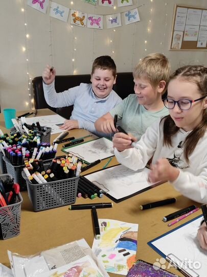 Уроки рисования/зарисовки/скетчинг/изо для детей