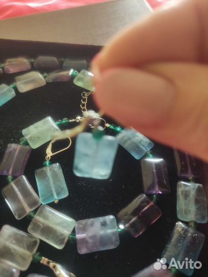 Комплект из флюорита кораллов