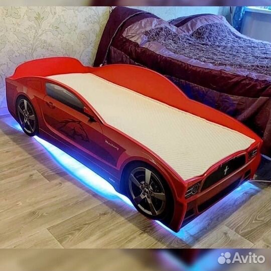 Детская Кровать машинка. light 160*70