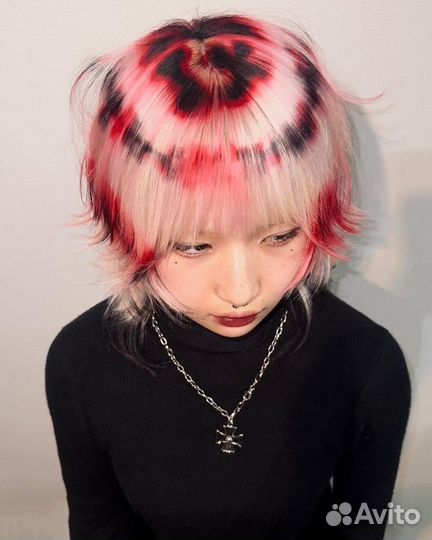 Модели на необычные стрижки, причёски,окрашивания