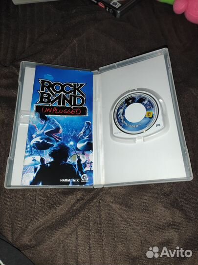 Игра для PSP Rock Band Unplugged