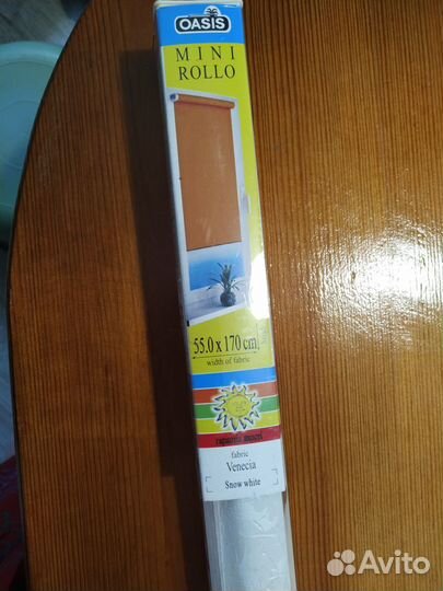 Ролл штора новая