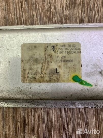 Стеклоподъемник задний левый Opel Meriva B минивэн