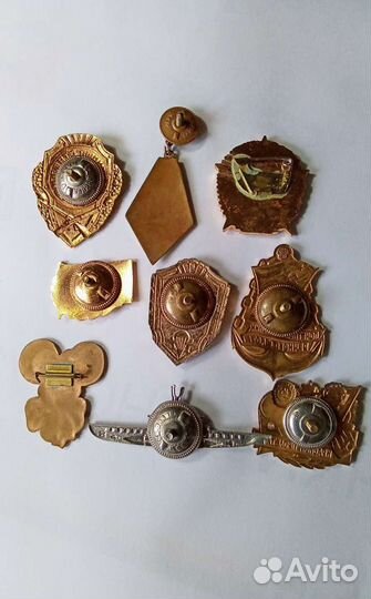 Знаки оригинал, тяжёлые Читай описание