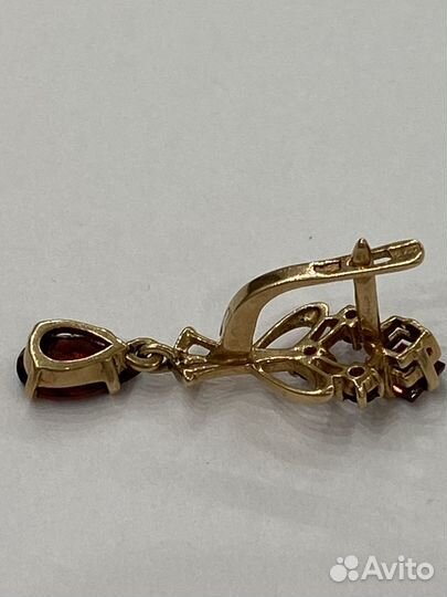 Серьга- потеряшка золотая