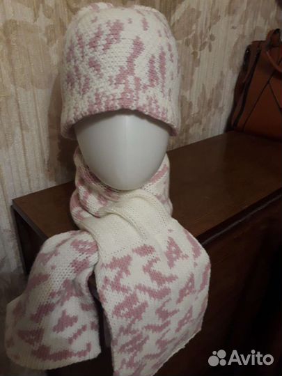 Комплект шапка и шарф
