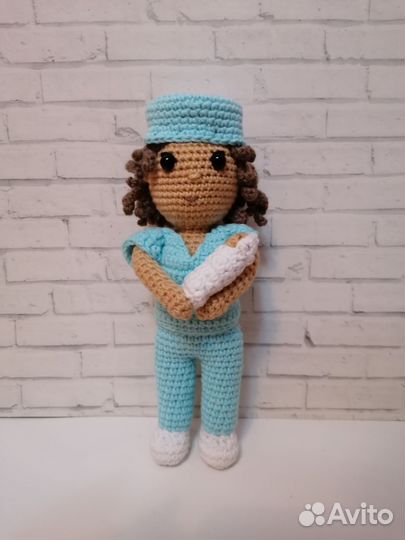 Кукла-врач акушер, детский врач подарок