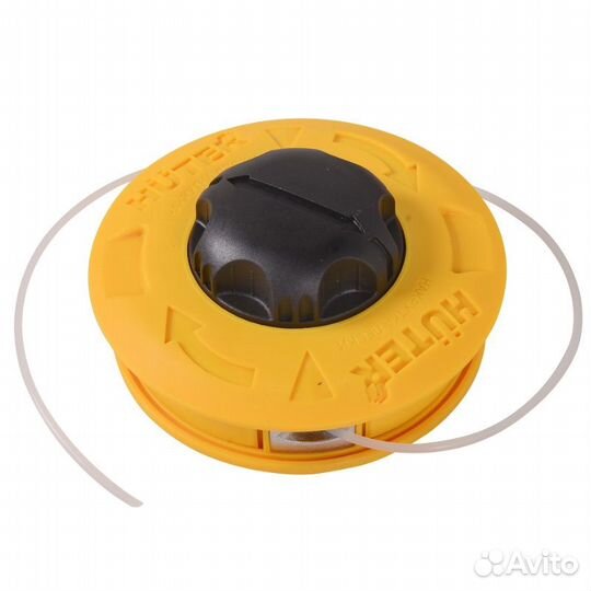 Мощный бензиновый триммер для густых кустов Huter