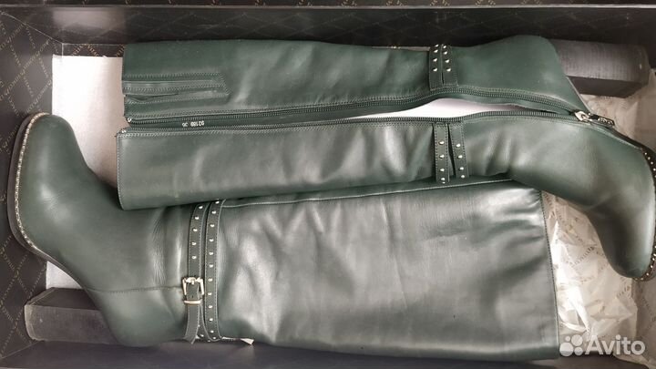 Сапоги женские демисезонные натуральная