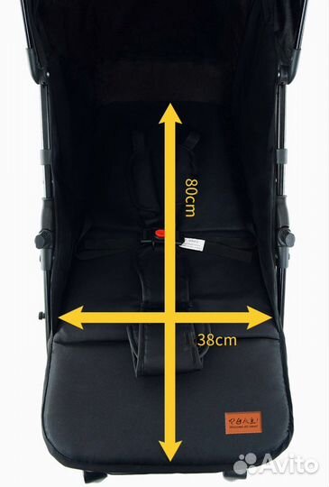 Прогулочная коляска новая