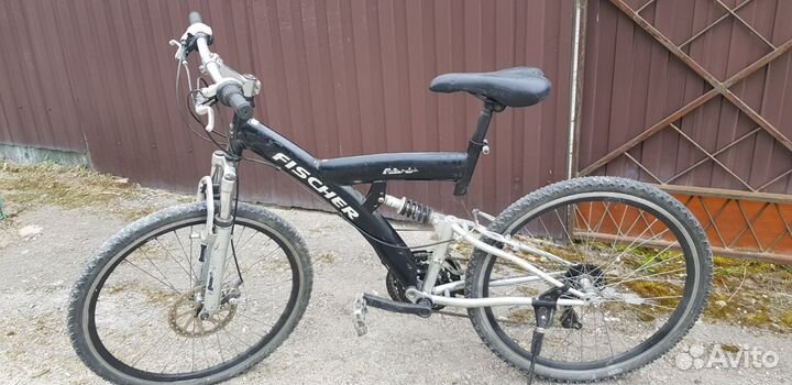 Немецкий,двухподвесной велосипед Fischer 26