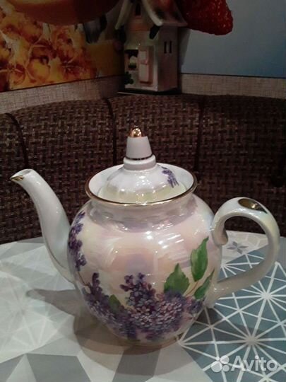 Сервиз чайный сирень дулева