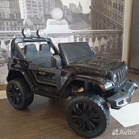 Электромобиль джип, багги полный привод