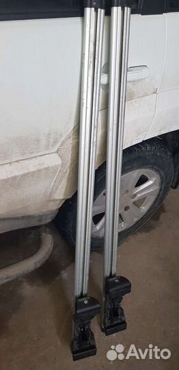 Поперечины на рейлинги chevrolet niva, и опоры