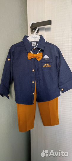 Нарядный костюм для мальчика 86