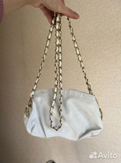 Сумка клатч белая Oriflame