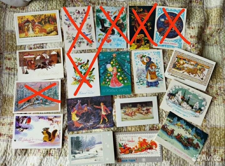 Поздравительные открытки СССР: 8 марта 1и9мая и др