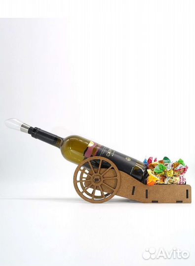 Пушка под напитки. Подарок