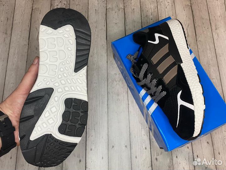 Кроссовки Adidas Nite jogger black