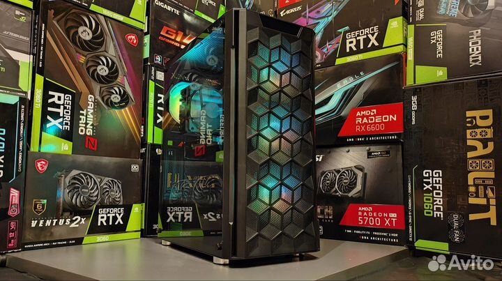 Игровой пк 12 ядер + DDR4 16GB + M2 + RTX/GTX/RX