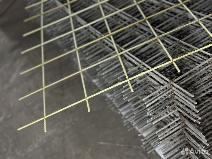 Кладочная сетка из арматуры с песчаным напылением d 8 мм ту ячейка 150х150