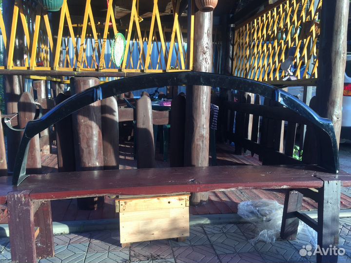 Накладка на передний бампер honda