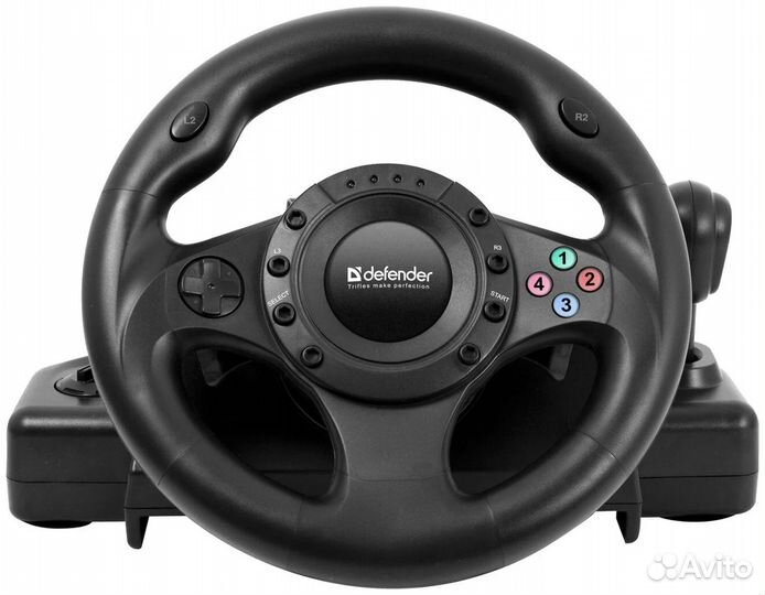 Руль игровой Defender Forsage Drift GT