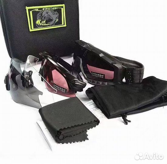 Очки на каску тактические