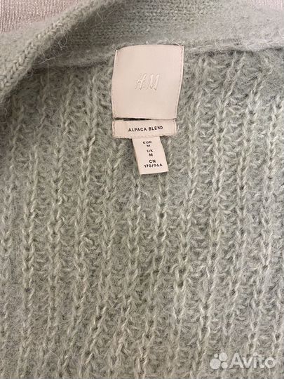 Кардиган шерстяной H&m Альпака