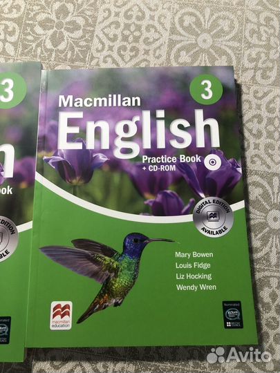 Учебник и тетрадь, Macmillan 3, новые