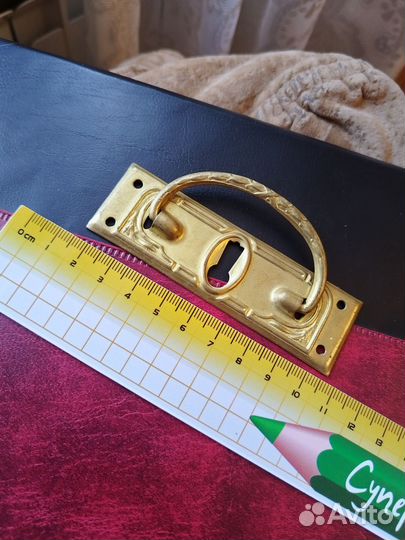 Старинные ручки, латунь