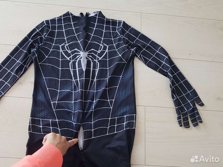 Костюм человек-паук черный