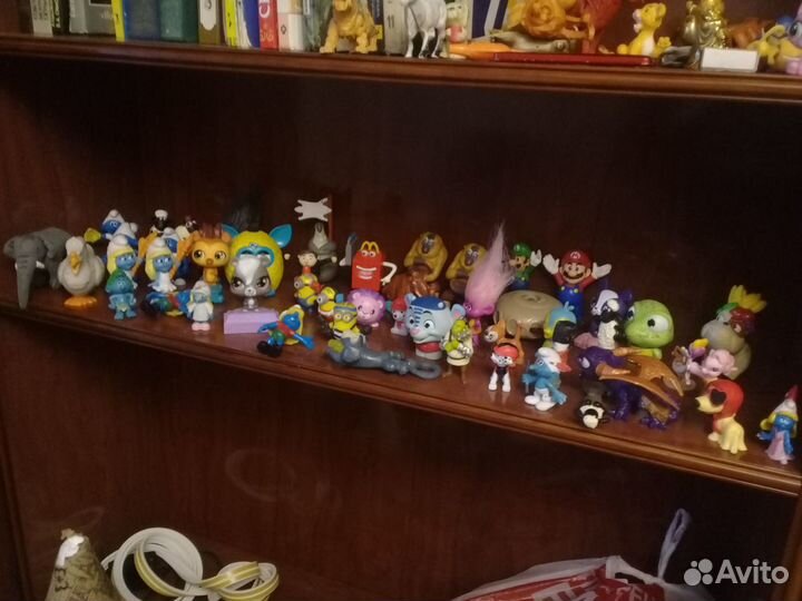 Фигурки макдоналдс чупа чупс киндер