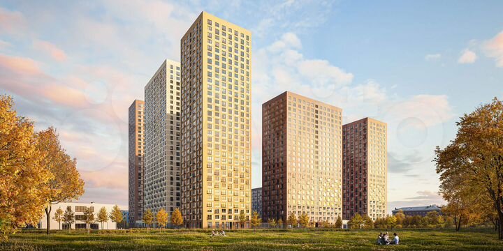 1-к. квартира, 41,4 м², 22/32 эт.