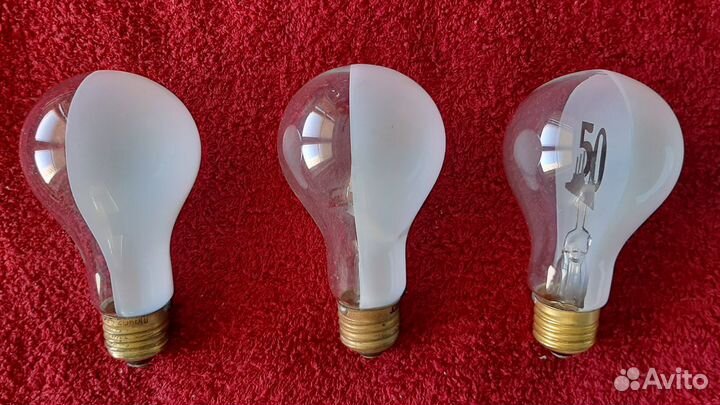 Сувенирные коллекционные лампочки. СССР. Агитация