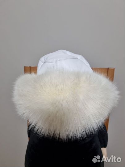 Шапка зимняя женская песец