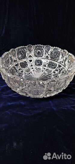 Салатники (вазы для фруктов) хрусталь, винтаж