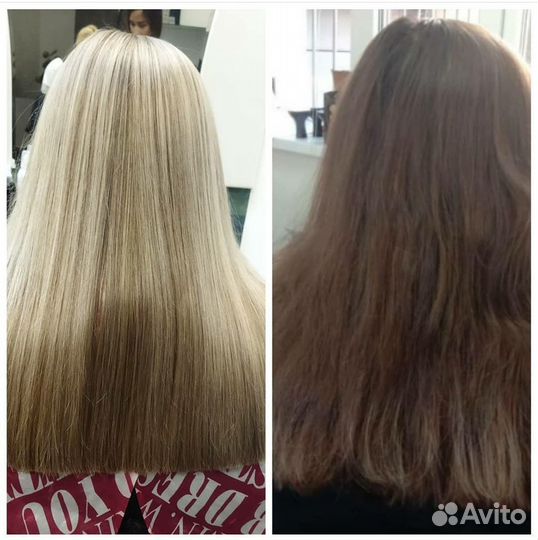 Окрашивание волос