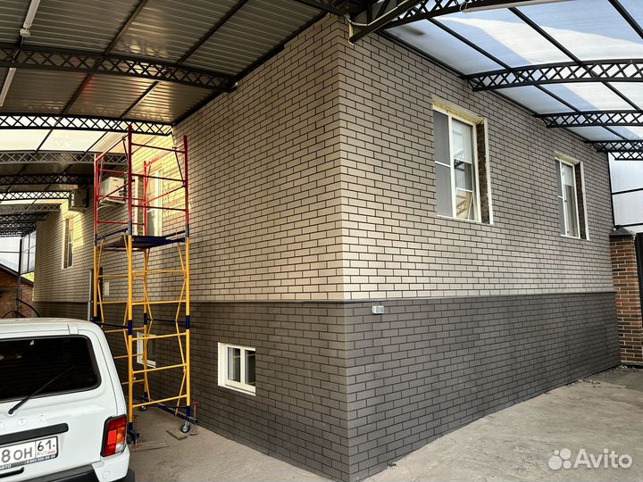 Фасадные термопанели под кирпич