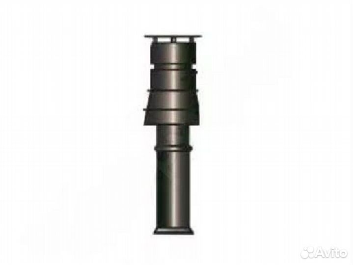 Чёрный вертикальный