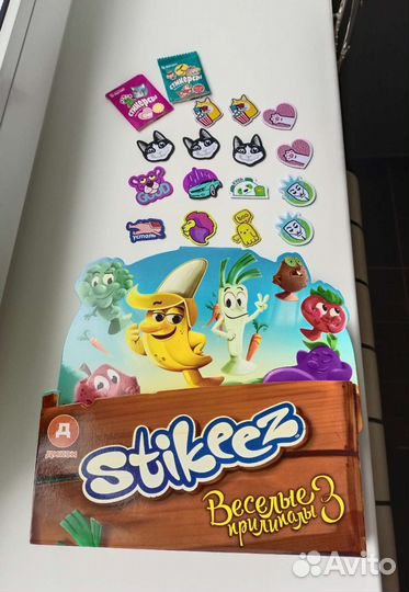 Веселые прилипалы 3 и стикерсы