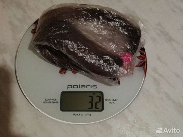 Волосы натуральные 45 см