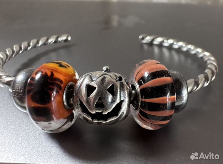 Бусина шарм Trollbeads helloween