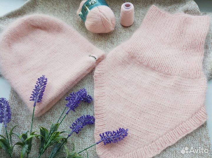 Комплект из пуха норки