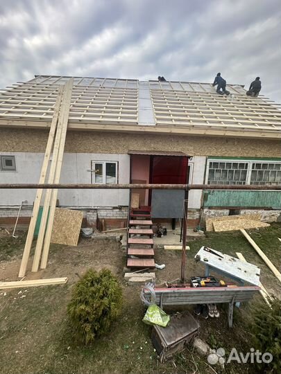 Крыши кровельные работы