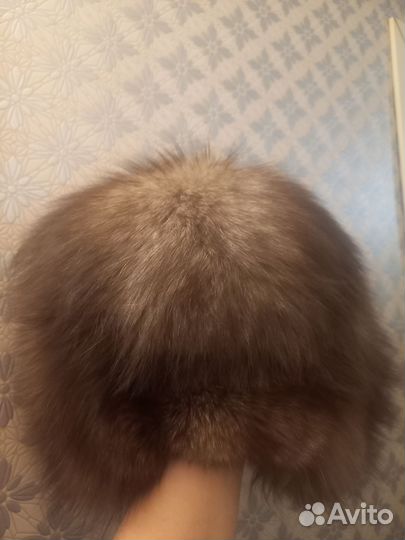 Меховые женские шапки 56