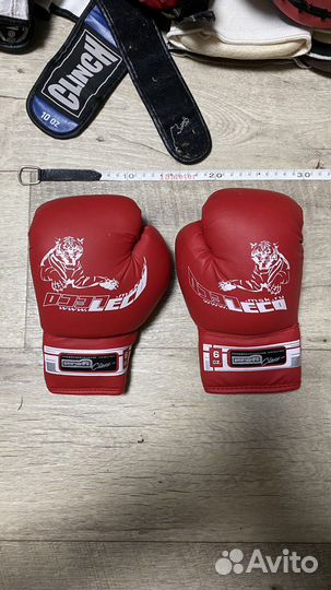 Боксерские перчатки leco 6 oz
